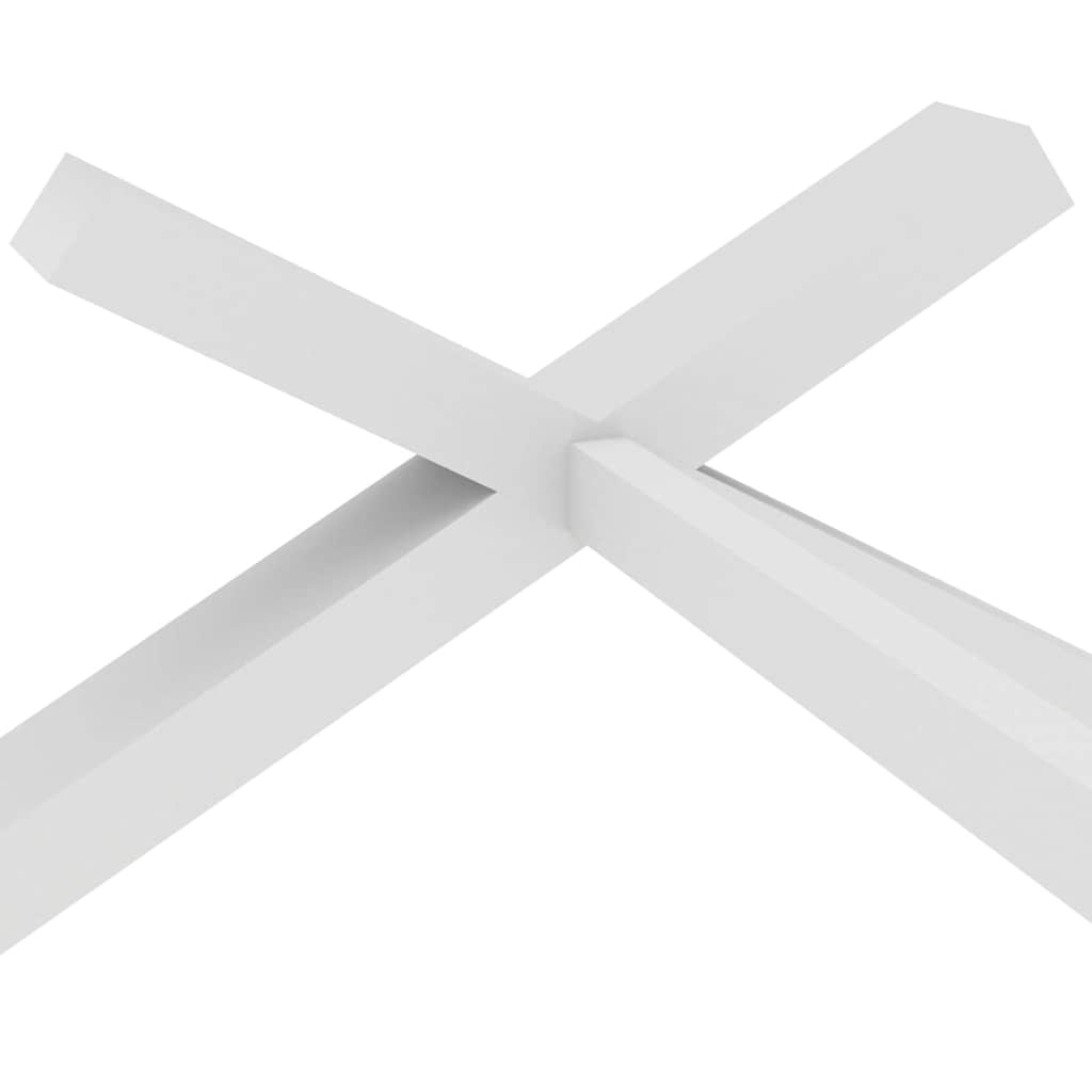 Vidaxl Children's Bed Frame with Drawer, White, Pine, 70X140 Cm