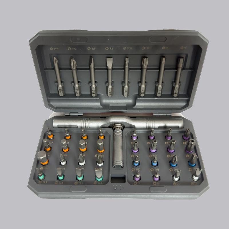 

40 In 1 Multi-purpose Ratchet Wrench Screwdriver Set Magnetic Bits Tools Set DIY Household Repair Tool Precision Hand Tools Work
