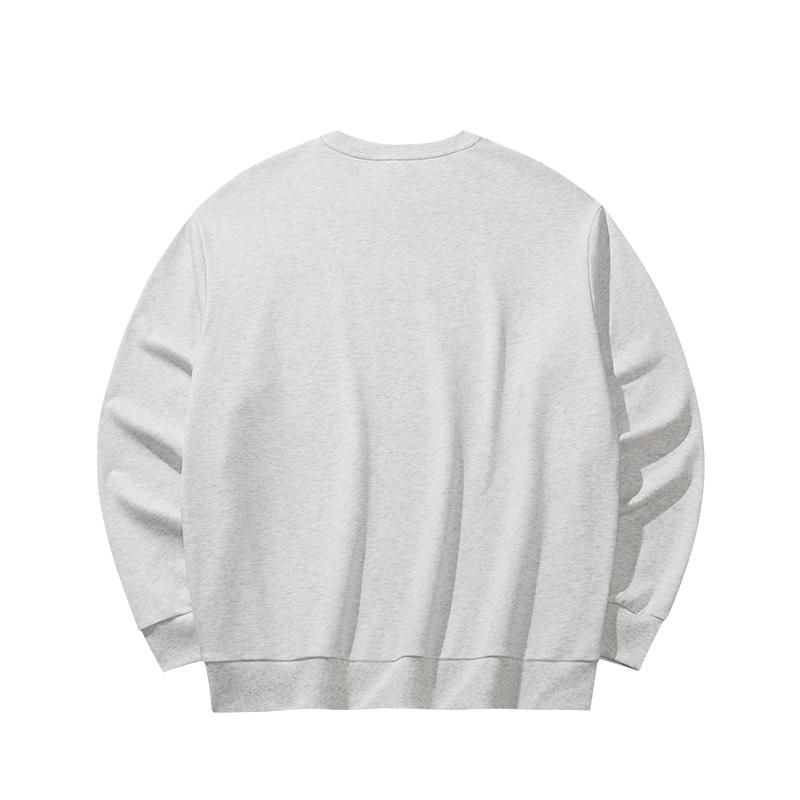 Anta Sweatshirt Unisex Gray Heather Gray 972618704-9