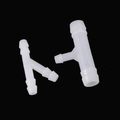 5 Stück 4/7mm Schlauch 8/11mm Schlauchstutzen Wasserverbinder T-Stück Y-Stück Garten Tropfbewässerung Rohrverbindungsstück Wasserverteiler