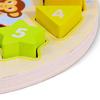 Building Block Clock Toy for Children / Digital Educational Early Learning Toy / Time Recognition Bead Set