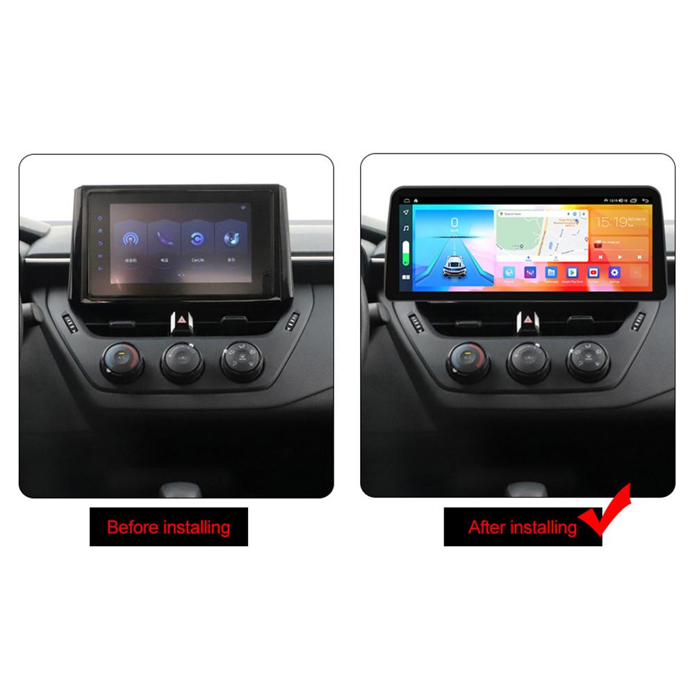 12.3" Android 10 Car Stereo Radio GPS Navi DSP For Toyota Corolla 2019+ Carplay