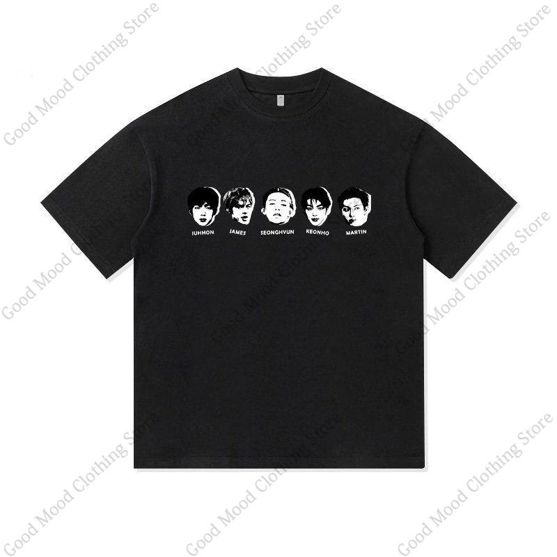 

CORTIS Print T Shirt Kpop Fashion KEONHO JUHOON SEONGHYEON Fans Tshirt Unisex Women High Quality Cotton Short Sleeve Tee Tops 3XL