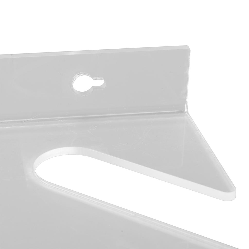 Skateboard Wall Mount Display Rack Acrylic 3 Tier Horizontal Skateboard Wall Display Hanger for Longboards Snowboards