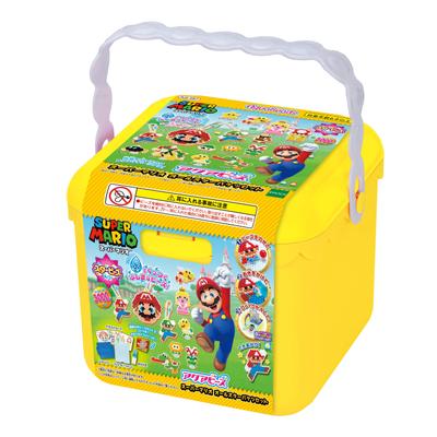 Aquabeads Character Beads Set Mario Bucket ST Mark Certification Ages Toy Water Sticking Making Toy Aquabeads Epoch Company EPOCH [Super All-Star Set]