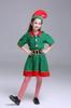 Santa Cosplay Costume for Kids and Adults, Green, Kids, Boys and Girls, with Hat, Kigurumi, Christmas, Year-End Parties, Halloween, and Christmas