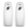 Automatisk Luftfräschare Dispenser 2-pack, Automatisk Luftfräschare Spray Dispenser Väggmonterad för Kommersiell & Hemmabruk