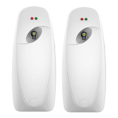 Automatic Air Freshener Dispenser 2-Pack,Auto Air Freshener Sprays Dispenser Wall Mounted for Commercial & Home Use Less