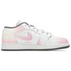Jordan Air Jordan 1 Low top Vintage Basketball Shoes Women's Pink White 553560-044(Team24-)