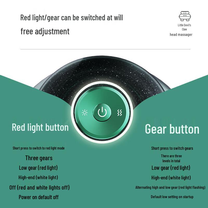 ROTAI Electric Scalp & Head Massager