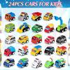 Advent Calendar 2025 for Kids Boys, Christmas Countdown Calendar with 24 Pull Back Car Toys, Christmas Gifts for Kids Toddlers and Girls