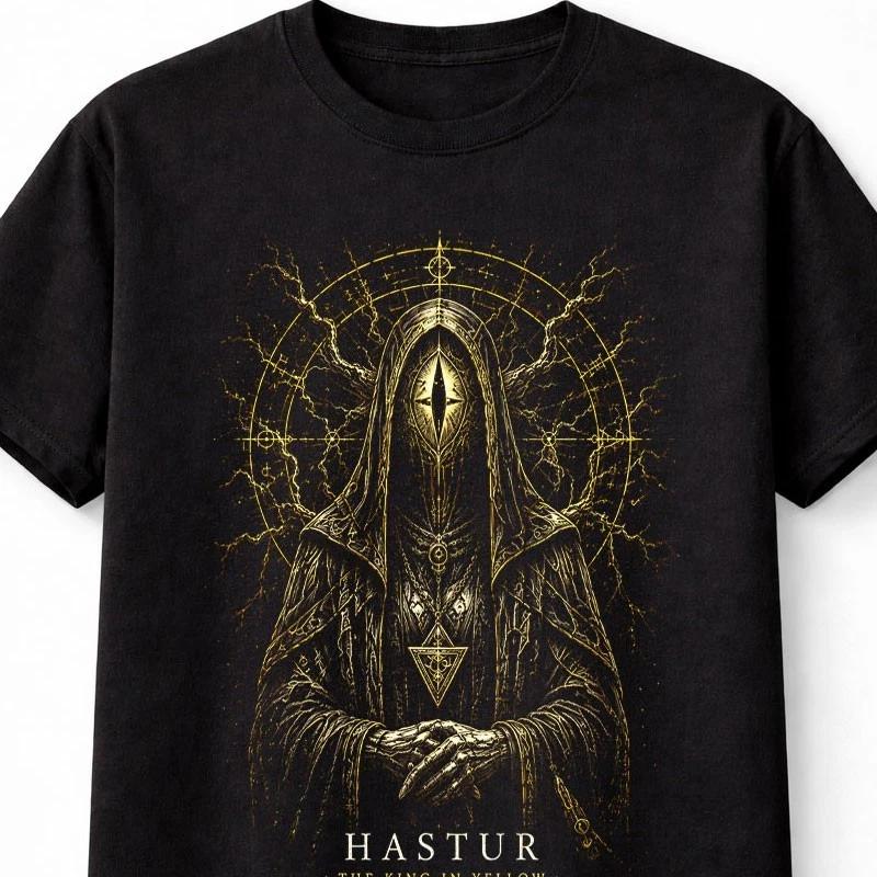 Hastur King In Yellow Lovecraft Cosmic Horror Unisex TShirt S