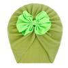 Newborn Hats Big Bow Baby Cap Cotton Cute Hat Newborn  Infant Boys Hats Textured Knit Caps 0-24 Months