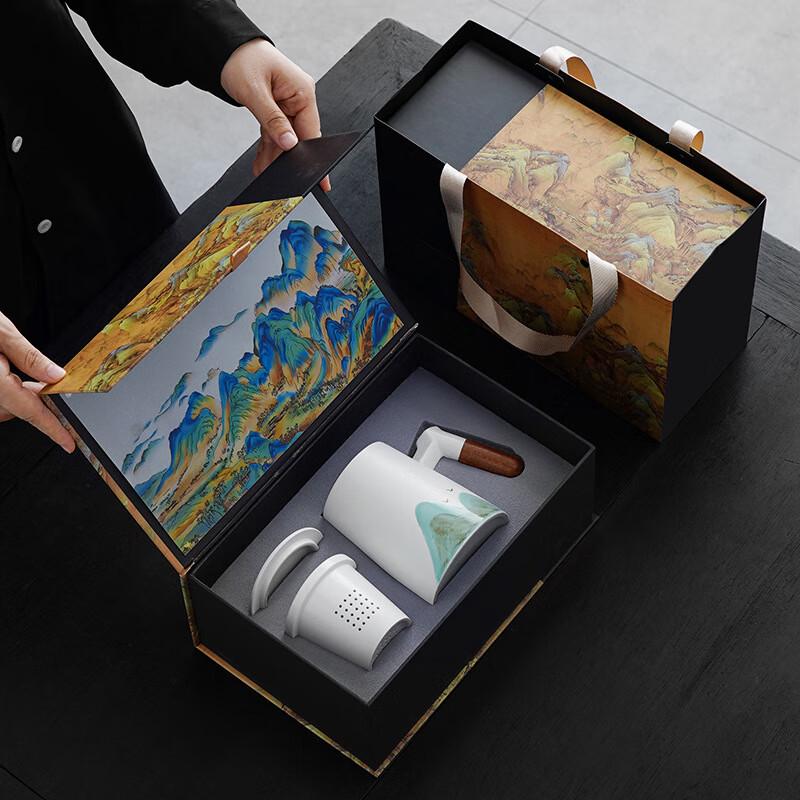 DH National Style Ceramic Teacup Gift Sets Single Cup