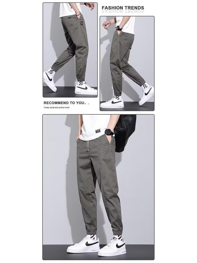 Men's Retro Loose Straight-Leg Joggers - New Spring/Autumn 2025 Collection