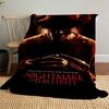 nightmare elm street freddy - Throw Blanket, Soft Bedding Cover, Flannel Blankets, Living Room, Travel, Camping,All Seasons Use98