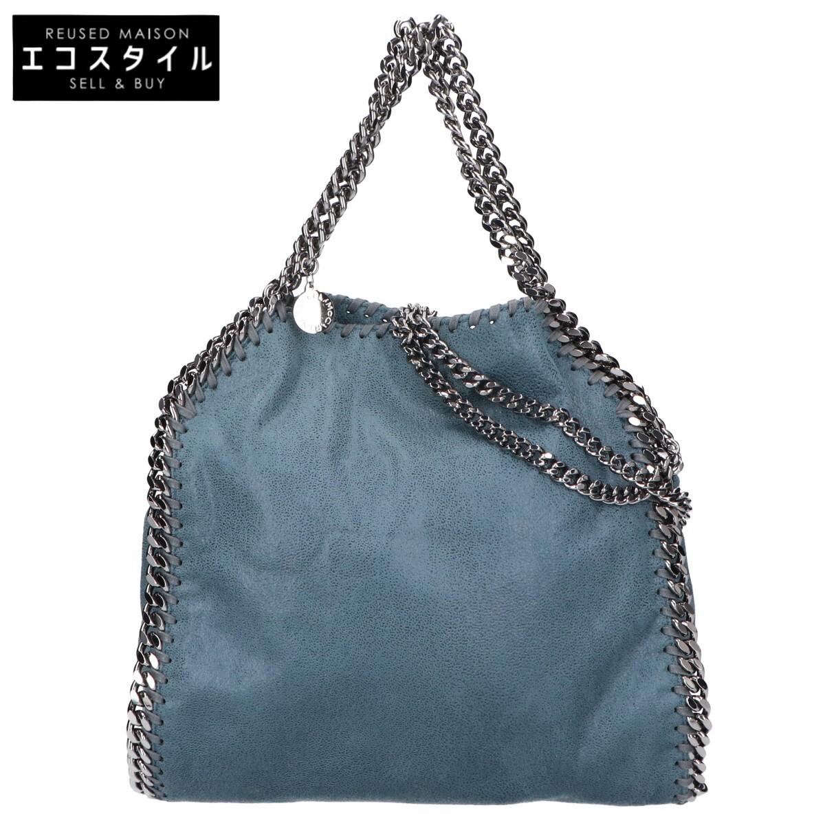 

STELLA McCARTNEY [Excellent Condition] 371223W9132 Falabella Mini 2-Way Chainshoulder Tote Bag blueUsed