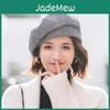 Warm Vintage Girls Wool Women Plain Beret Autumn Beanie Hat Winter Ski Cap