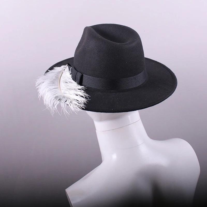 Elegant Bowler Hat Faux Wool Felted Wedding Accessory Hat Materials Event Wear Years Round Fashion Use