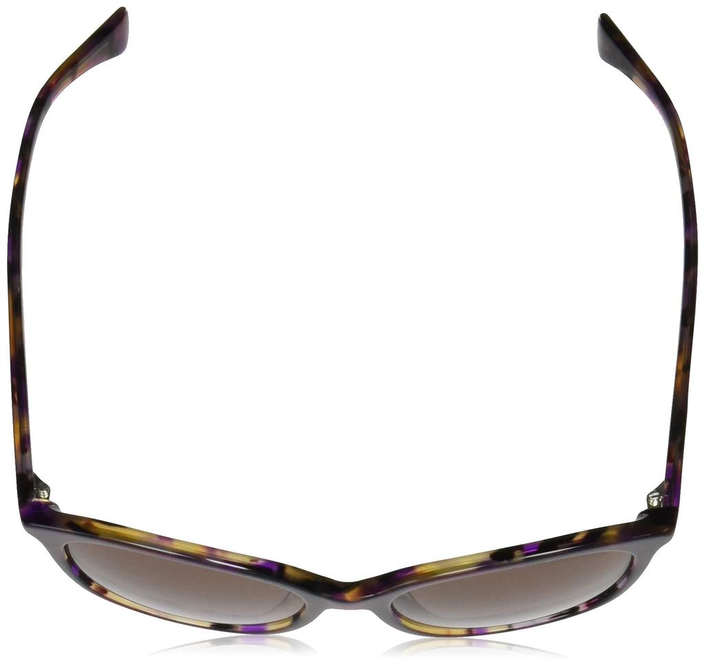 Emporio Armani EA4157F Violet Violet 57 Women's Sunglasses, Havana/Gradient Lens,