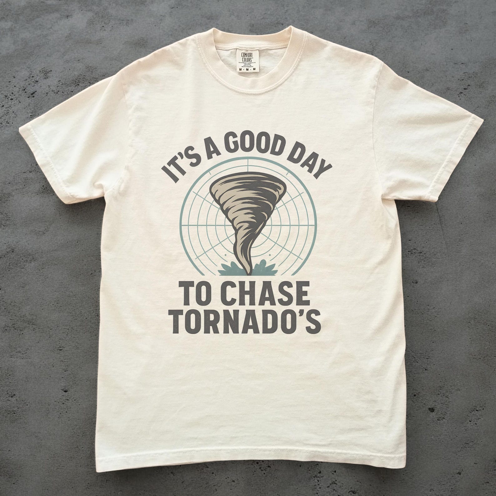 Storm Chaser Shirt, Chase Tornadoes Tee, Unisex Comfort Colors, Tornado Graphic T shirt, Meteorologist Gift, Weather Lover, Twisters Shirt 2XL