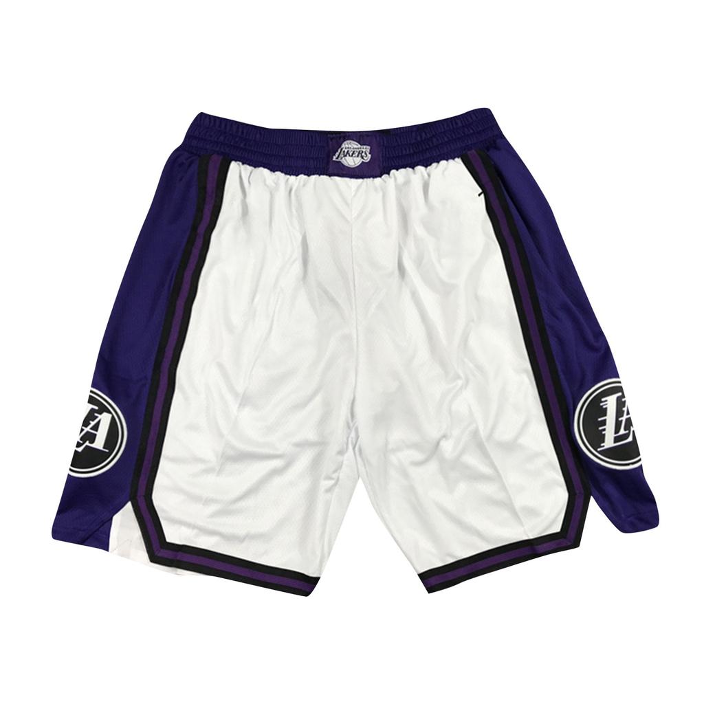 Retro Embroidered Drawstring Cropped Basketball Shorts Training Shorts