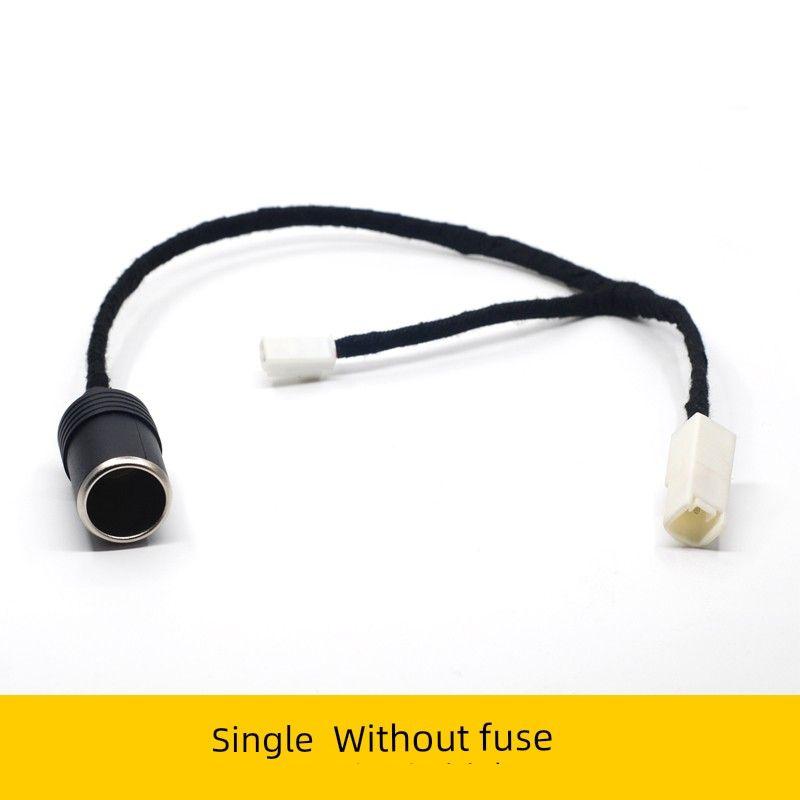 Suitable for 19 Models of Corolla Levin, Including Dual-Engine Dash Cam Power Adapter, Cigarette Lighter Non-Damaging Power Adapter Modification About 1.6m