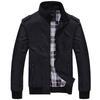 Men's Jacket Spring and Autumn New Jacket Stand-up Collar Baseball Uniform Plus Cotton Thick Top Trendy