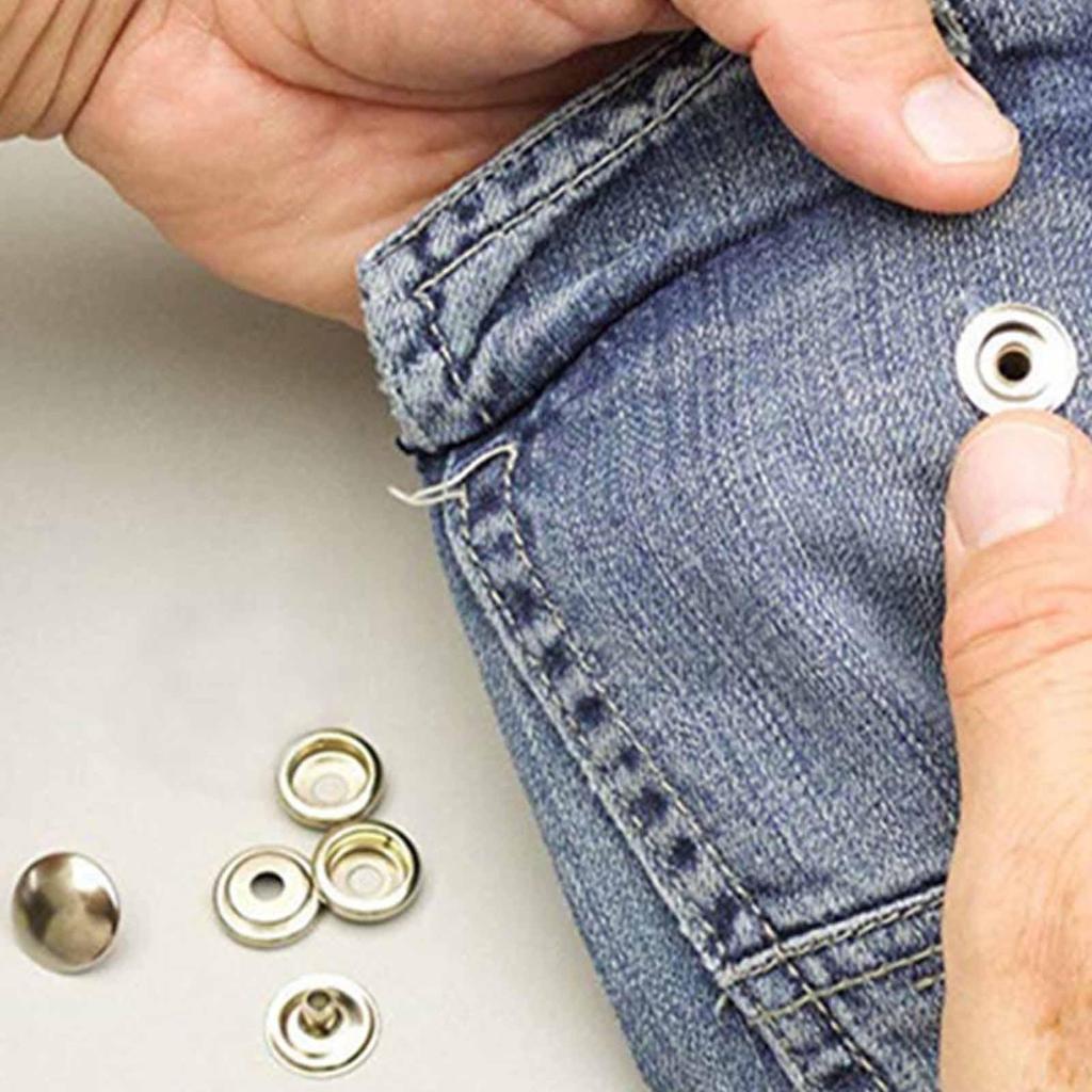 Fastener Kit For Boat Cover Canvas Fastener Press Weatherproof Stainless Steel Screw Press Stud Kit For Campers Travel Pontoon