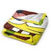 Cute Funny SpongeBob Cartoon Blanket  Plush Awesome Soft Throw Blankets for Bedspread Spring Autumn