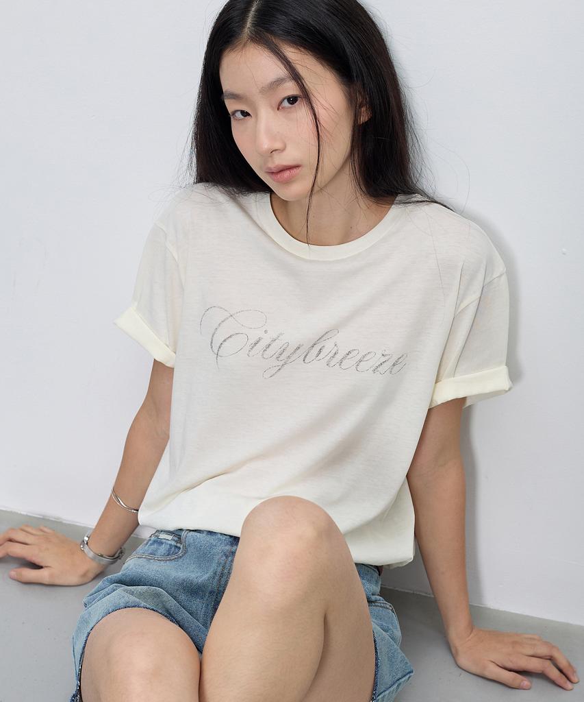 CITYBREEZE Vintage Logo Graphic Loose Fit Short Sleeve T-Shirt_5 Colors