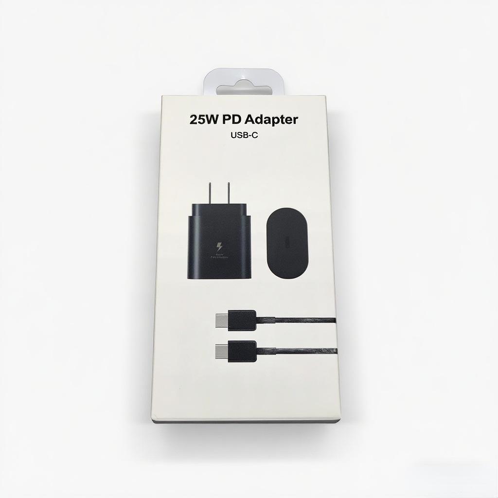 45W Fast Charger for Samsung S24 - Compatible with EU, US, and UK Standards