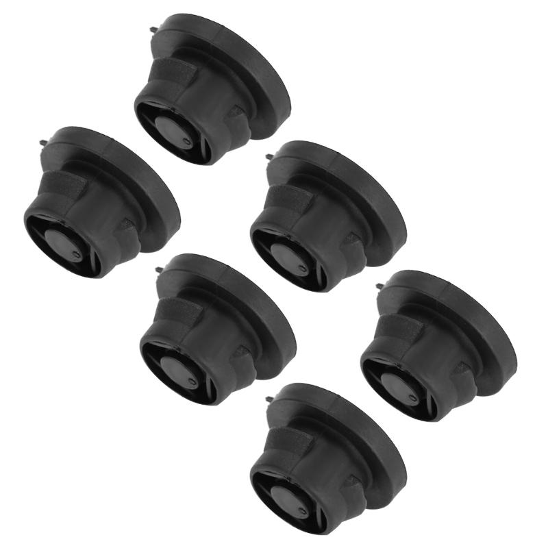 2x Auto Air Filter Holder Rubber Inserts Grommet Mounting Suitable For 206 207 307 308 1007 Black Rubber Grommets 1422A3