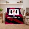 Fulham Fc (41) Soft Warm Flannel Blankets Comfortable Blanket for Home Decoration Gifting