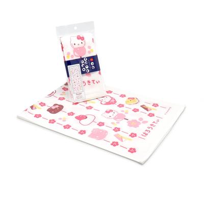 Towel Museum Tenugui Made In 34 X Sanrio Hello Kitty Japanese Towel, Japan, 100% Cotton, Approx. 90cm, Sweets, Pink, 28-2002120