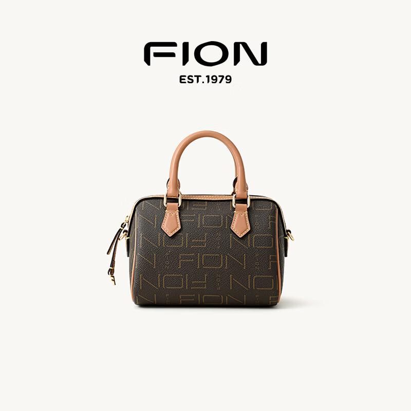 FION 2025 Women s Boston Shoulder Crossbody Bag