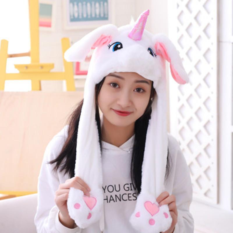 Cute Rabbit Ear Cap Topi Kids Girls Hat 