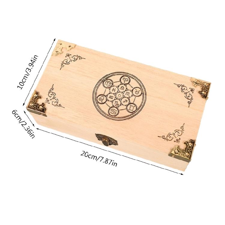 Wood Box Playing Cards Case Packing Poker Bridge Wood Box Poker Card Container