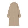 2024 Autumn/Winter Women's Polo Collar Single-Breasted Trench Coat