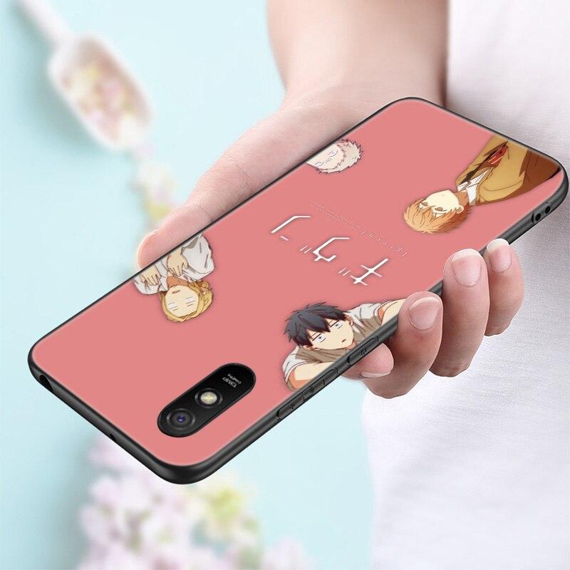 Cute Cartoon Anime Given Yaoi Silicone Phone Case For Xiaomi Redmi Note 11 10 9 8 Pro 11T 10T 10S 9S 8T 9 9A 9C 9T Black Cover