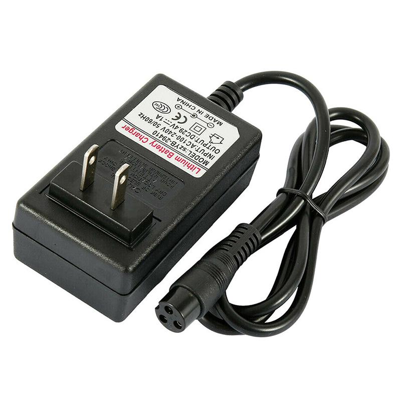 24V Battery Charger For Razor E100 E125 E150 Electric Scooter 3.3 Ft Power Cord