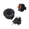 Reliable 3 Position For Ignition Switch 5 Terminals for ExMark Lawn Mowers Replaces OEM Part Numbers 1172221 & 1374100