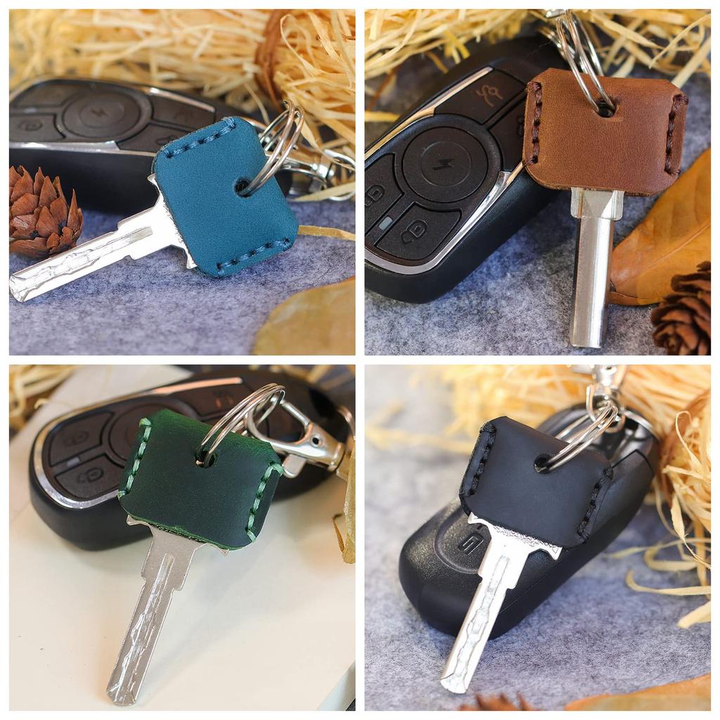 [Kaaipee] Key Cover Antique Leather Key Cap Genuine Leather Key