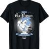 Sonic The Hedgehog Sonic Sorvete O Melhor da Cidade Camiseta Publicitária Retrô
