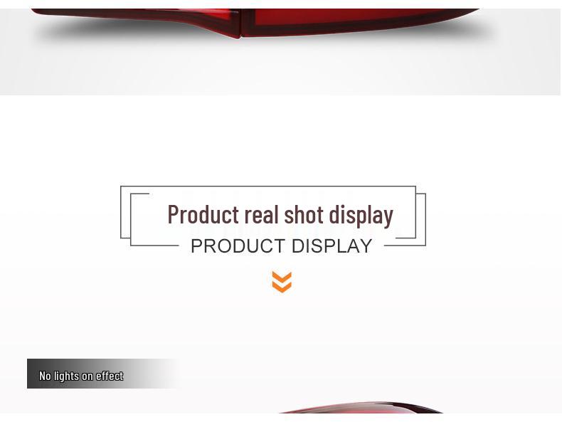 Haval H6 LED Taillight Assembly: High Brightness Daytime, Brake, Turn Signal & Reverse Lights