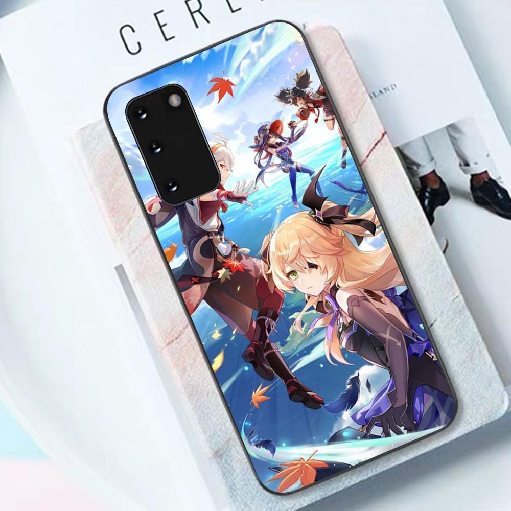 

Genshin Impact Anime Phone Case For Samsung S 9 10 20 21 22 23 30 23 24 Plus Lite Ultra FE S10lite Fundas Samsung S24 ULTRA