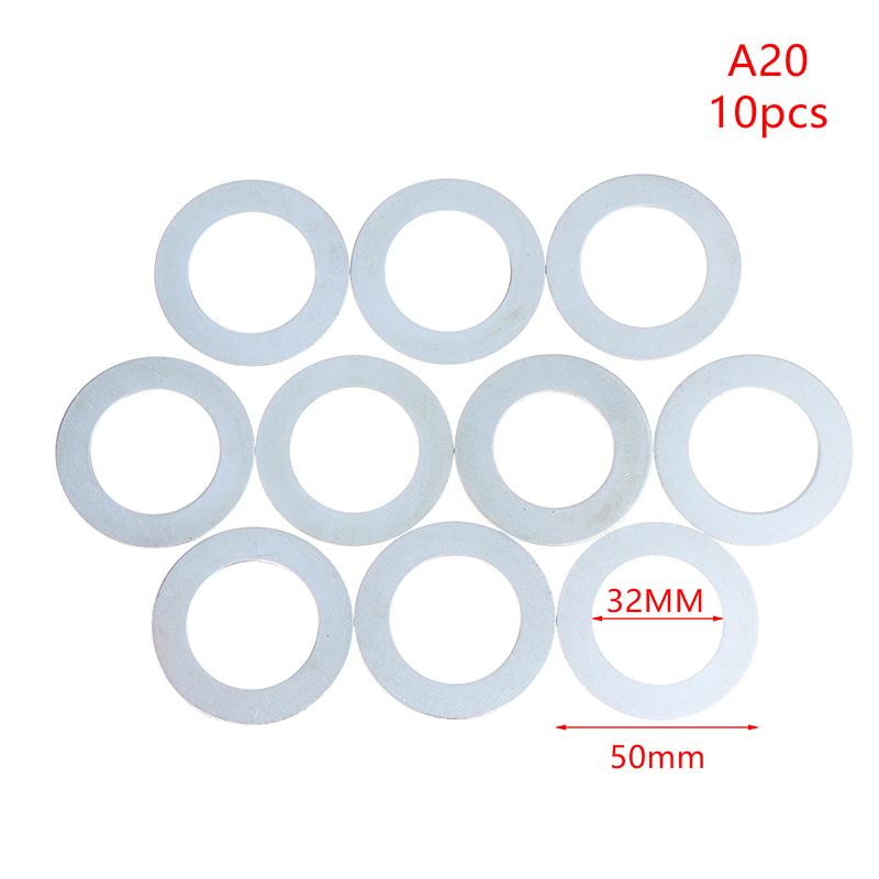 Circular Saw Blade Reducing Conversion Rings 10Pcs 10-32mm Easy Install Adapters for Angle Grinder Cutting Disc Carpenter Woodworking Tools