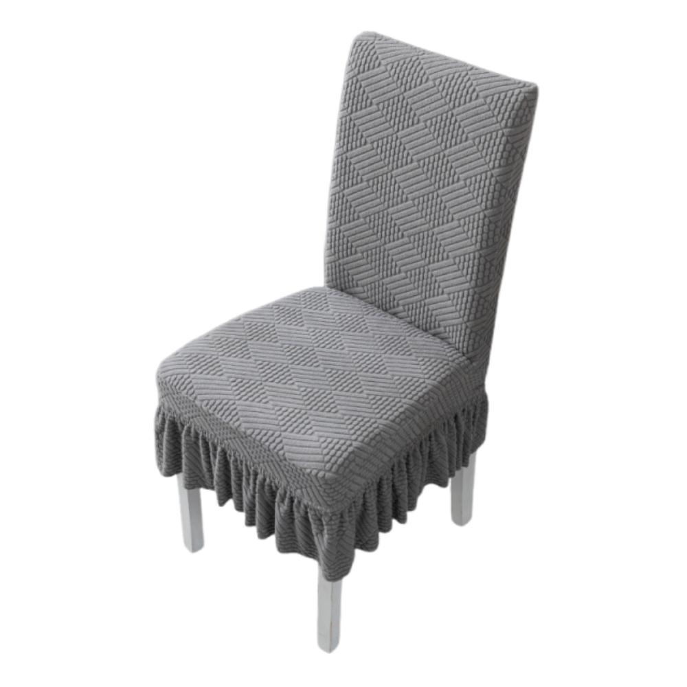 Washable Seat Cover Thickened Stool Slipcover Warm Chair Cover  Dining Chair