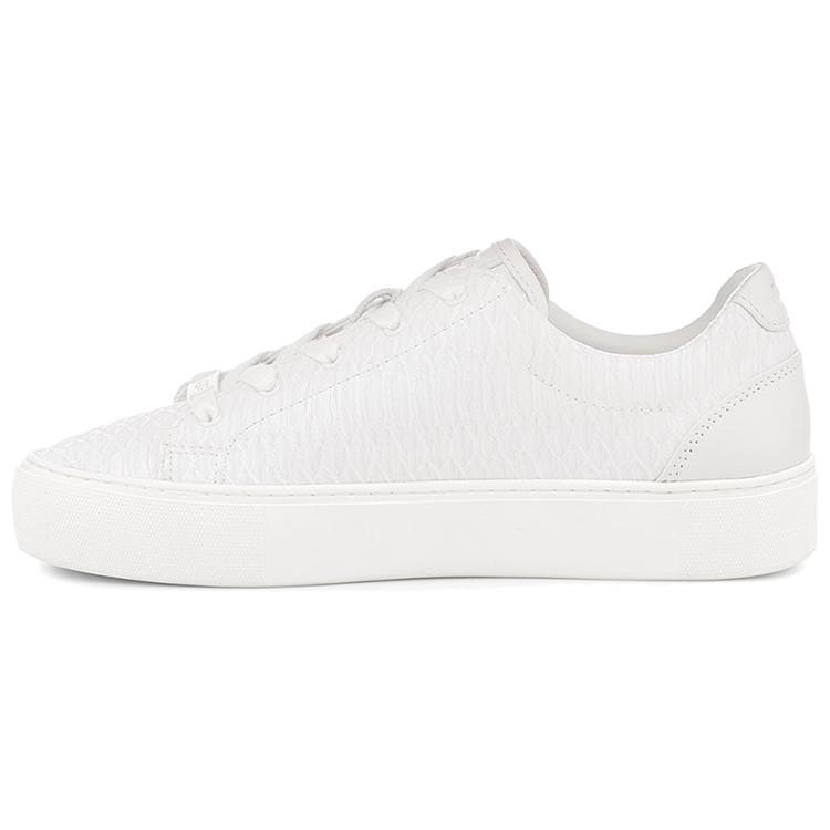UGG Cakewalk Zilo Snake Pattern Skateboarding Shoes White Women's 1109457-WEXT cm