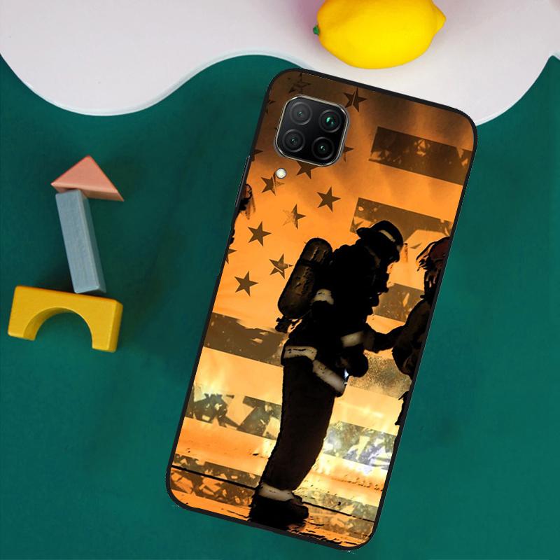 Strażak Strażak Dla Huawei Nova Y61 Y91 Y73 Y72 Y70 Y60 Y90 12s 12i 11i 8i 9 10 SE P30 P40 Lite P60 Pro Etui